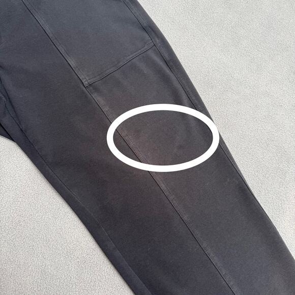 Lands End Starfish Straight Leg Pant Womens M (10-12) Black Casual Comfy Pull On - Picture 8 of 16